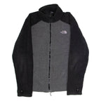 THE NORTH FACE Womens Fleece Jacket Grey Colourblock M