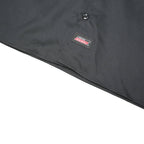 DICKIES Mens Black Work Shirt M Polyester Blend Short Sleeve Button