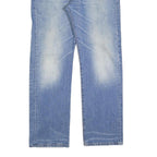 LEVI'S 501 Mens Jeans Blue Regular Straight Denim Light W32 L30 Classic Button