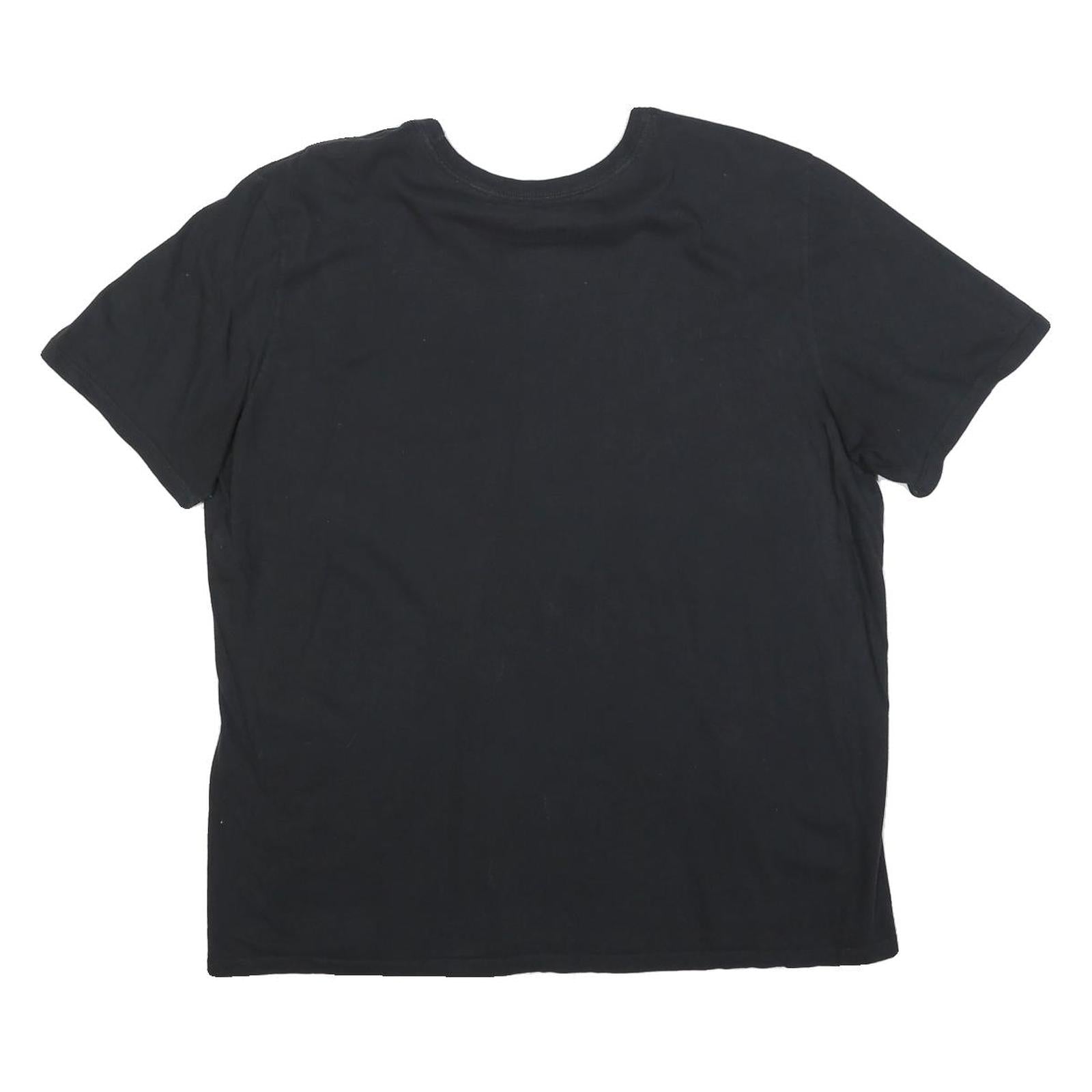 NIKE Mens Black Ohio State Undisputed Champs Graphic T-Shirt XL Crew Neck Short