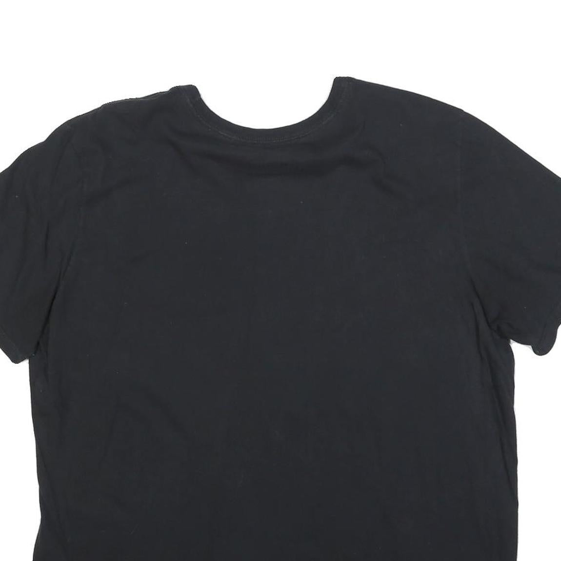 NIKE Mens Black Ohio State Undisputed Champs Graphic T-Shirt XL Crew Neck Short