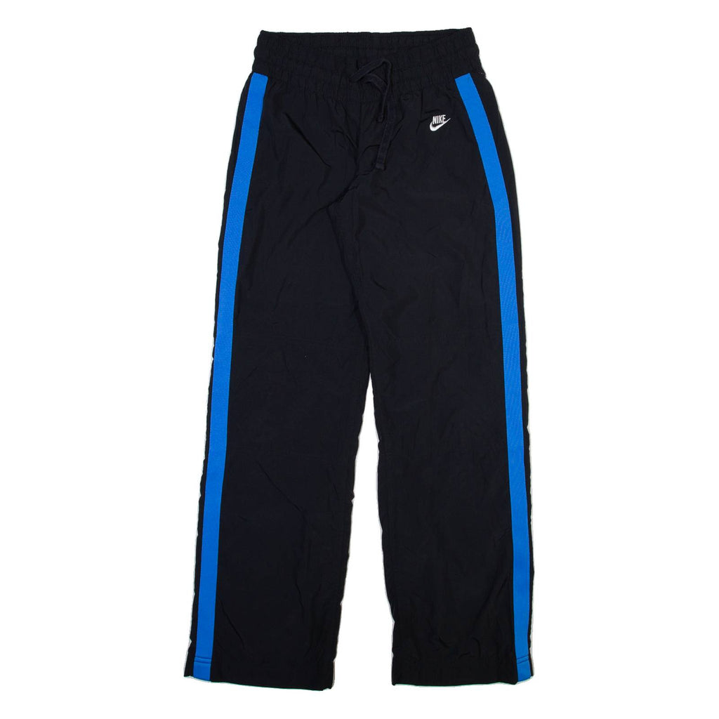 NIKE Mens Track Pants Black Straight XS W26 L29
