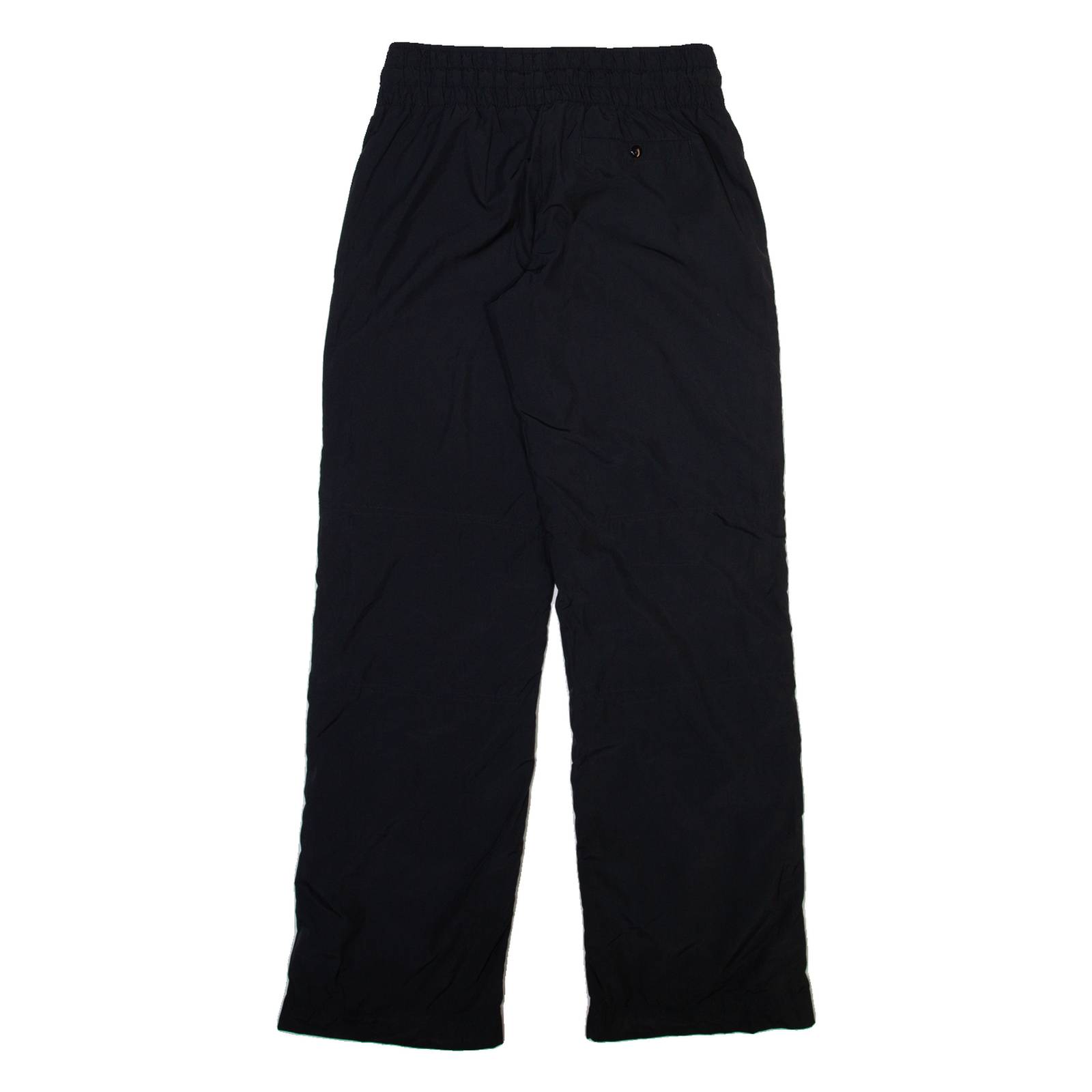 NIKE Mens Track Pants Black Straight XS W26 L29