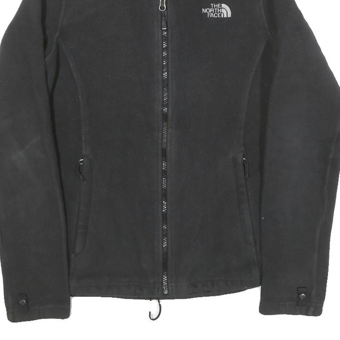 PUMA Womens Black Jacket S Polyester Blend Zip Sport Casual Outerwear