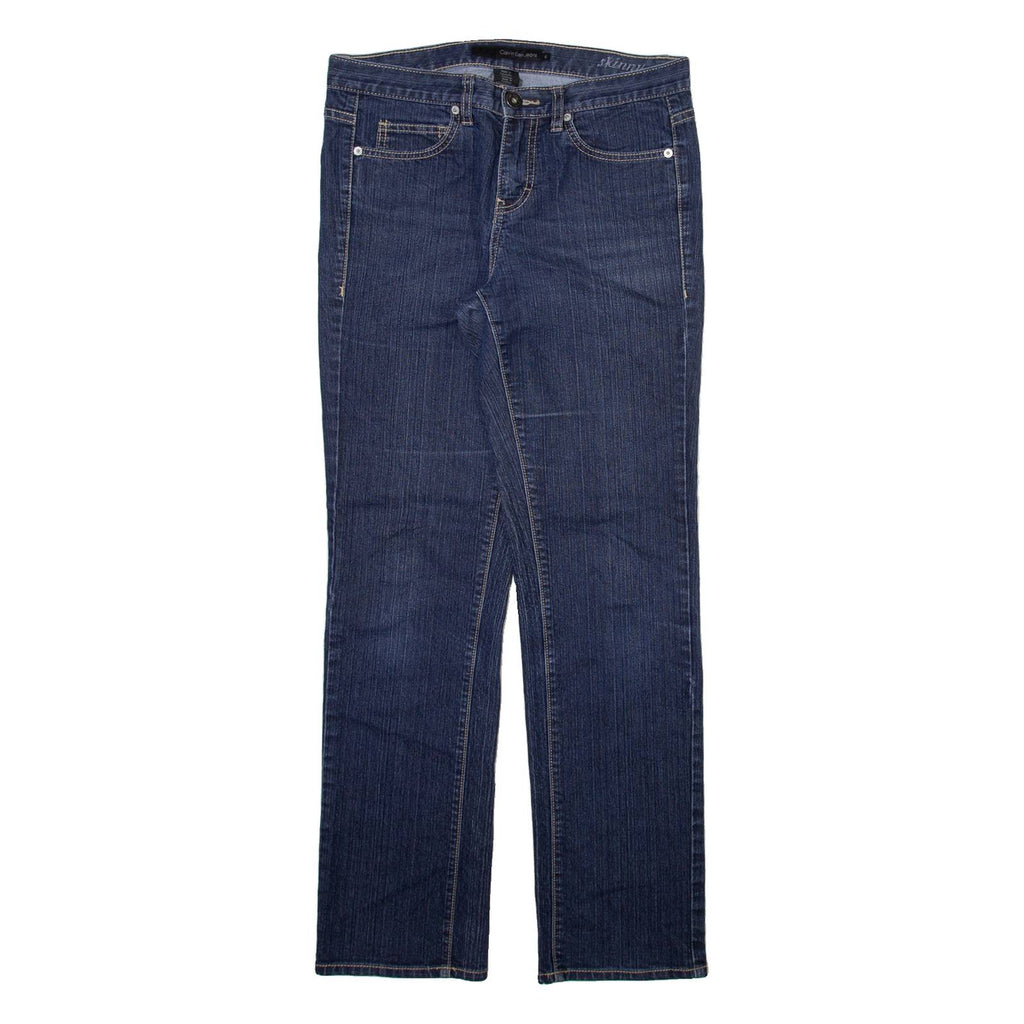 CALVIN KLEIN JEANS Womens Jeans Blue Slim Skinny W30 L30