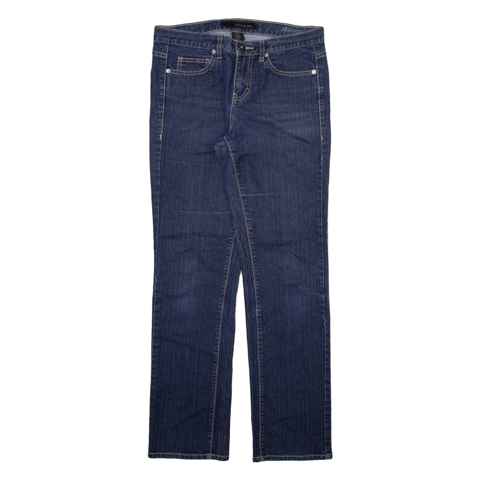 CALVIN KLEIN JEANS Womens Jeans Blue Slim Skinny W30 L30