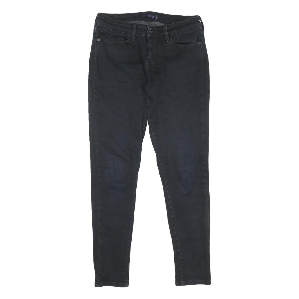 LEVI'S 535 Legging Womens Jeans Black Slim Skinny Denim W30 L30 Stretch