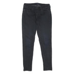 LEVI'S 535 Legging Womens Jeans Black Slim Skinny Denim W30 L30 Stretch