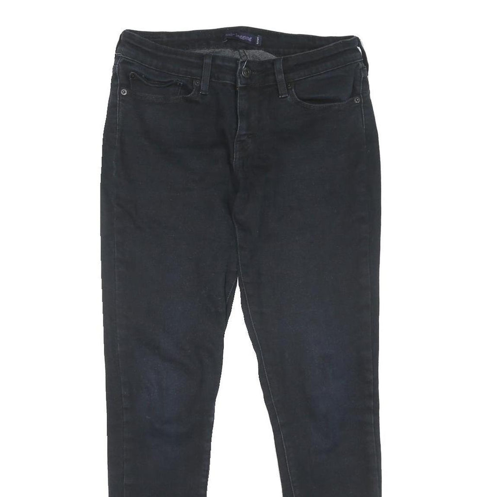 LEVI'S 535 Legging Womens Jeans Black Slim Skinny Denim W30 L30 Stretch