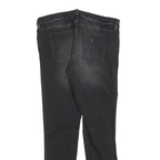 GUESS Womens Jeans Black Slim Skinny Denim Medium W33 L30 Stylish Comfortable