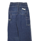 VIBE JEANS Womens Jeans Blue Regular Straight Denim W28 L32 Casual Wear