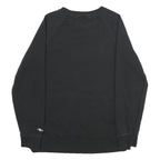 CARHARTT Womens Black Cotton Blend Crew Neck Sweatshirt M Relaxed Fit
