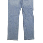 CARHARTT Mens Relaxed Fit Light Blue Denim Jeans W33 L30 Casual Cotton Blend Zip