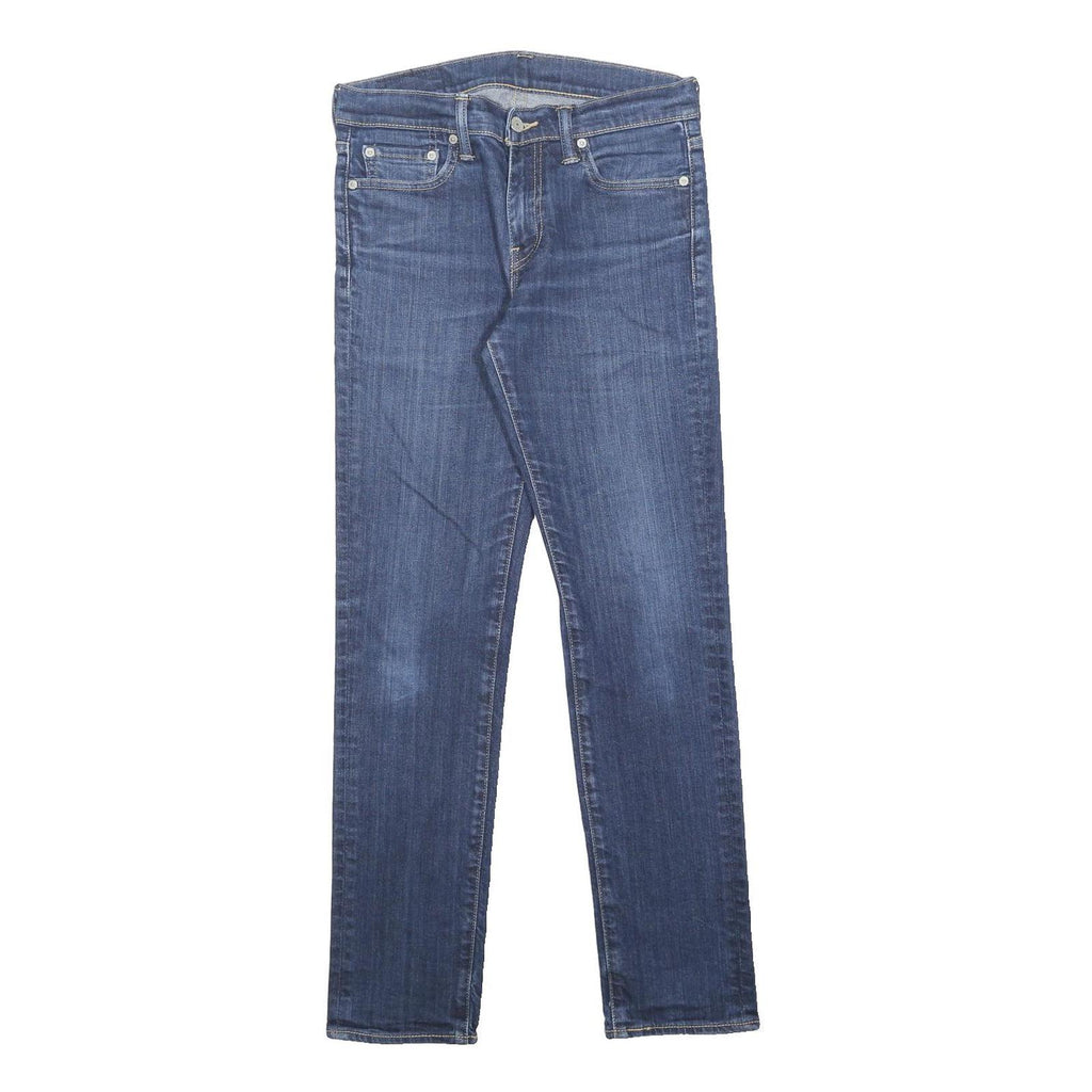 LEVI'S Mens 511 Slim Jeans Blue Slim Skinny Denim Medium W30 L32 Zip Cotton
