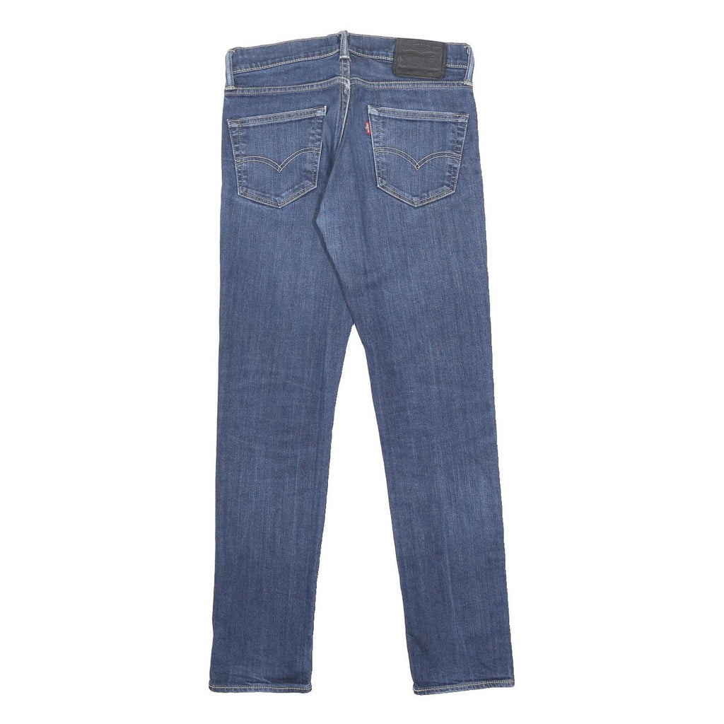 LEVI'S Mens 511 Slim Jeans Blue Slim Skinny Denim Medium W30 L32 Zip Cotton