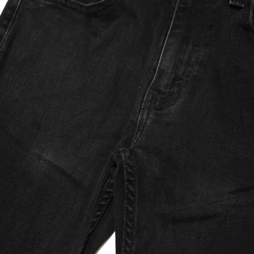 LEVI'S Mens Black Slim 512 Tapered Denim Jeans W28 L29 Cotton Blend Zip