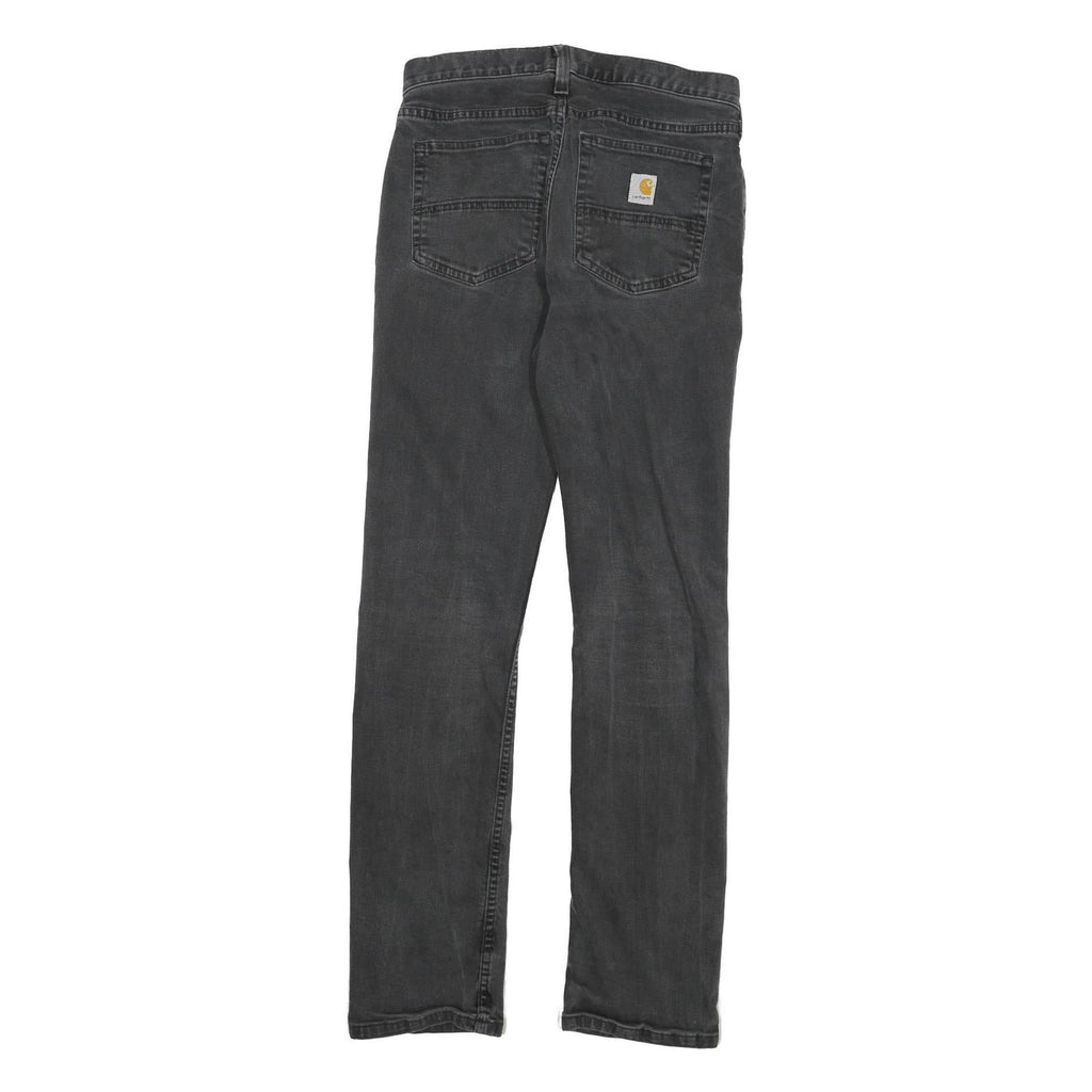 CARHARTT Mens Jeans Black Relaxed Straight Denim Medium W31 L34 Workwear