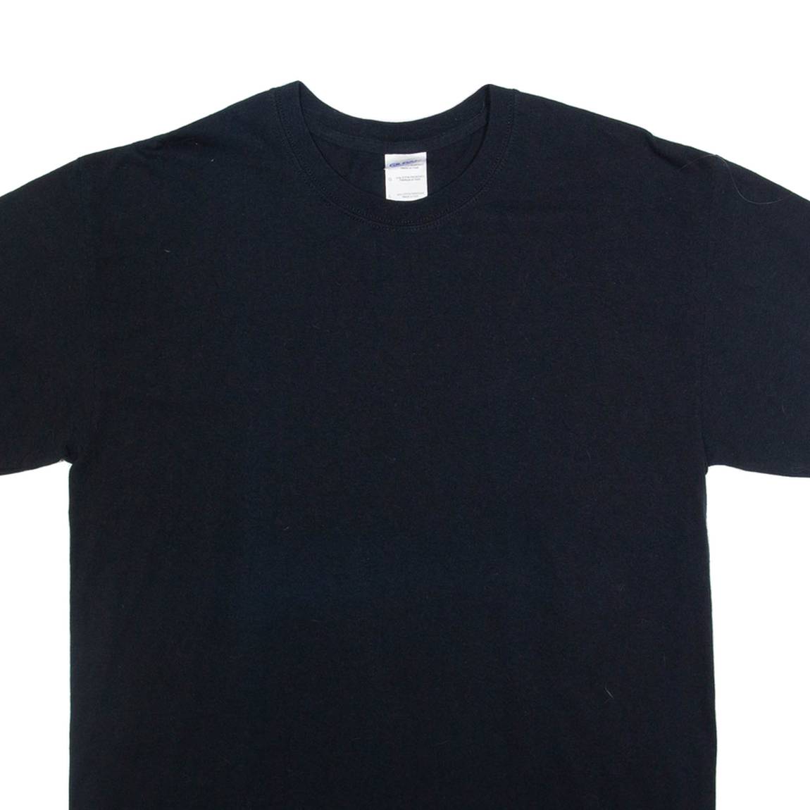 GILDAN Mens T-Shirt Black L