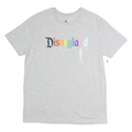DISNEY Womens Grey Disneyland Resort Graphic T-Shirt M Short Sleeve Crew Neck