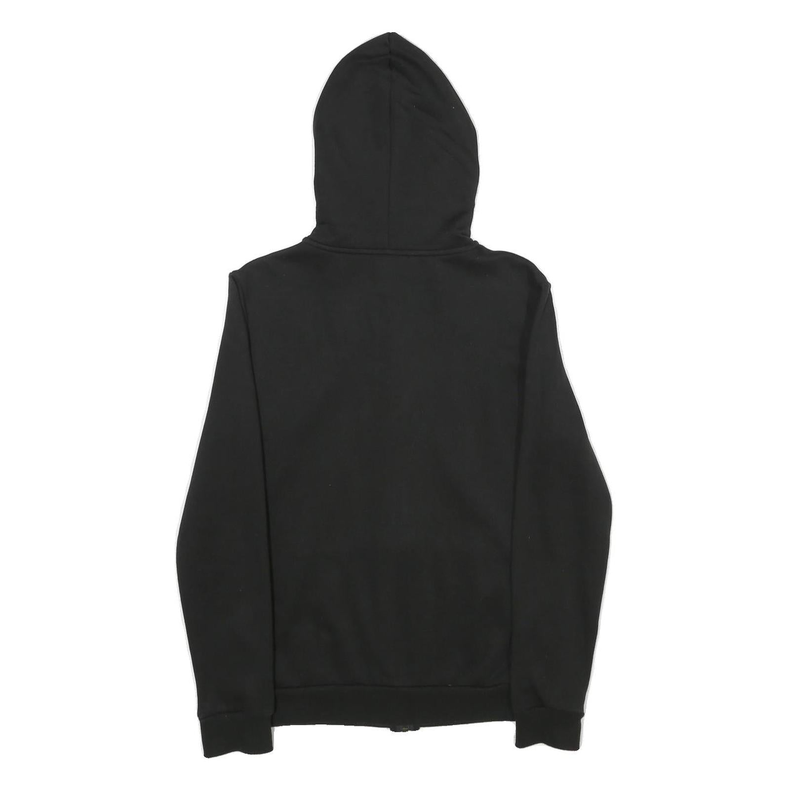 PUMA Mens Black Full Zip Hoodie S Cotton Blend Sport Casual