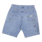WRANGLER Mens Denim Blue Casual Shorts M W32 Cotton Blend Workwear Style