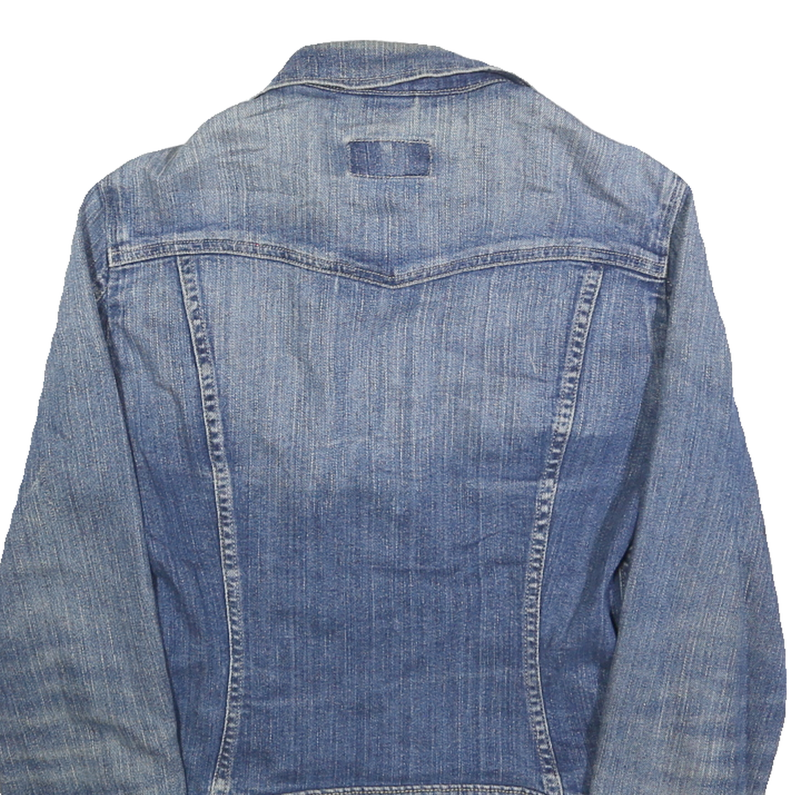 LEVI'S Womens Blue Denim Button Jacket S Cotton Classic Fit Casual Wear