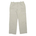THE NORTH FACE Womens Beige Polyester Blend Regular Straight Trousers W30 L28