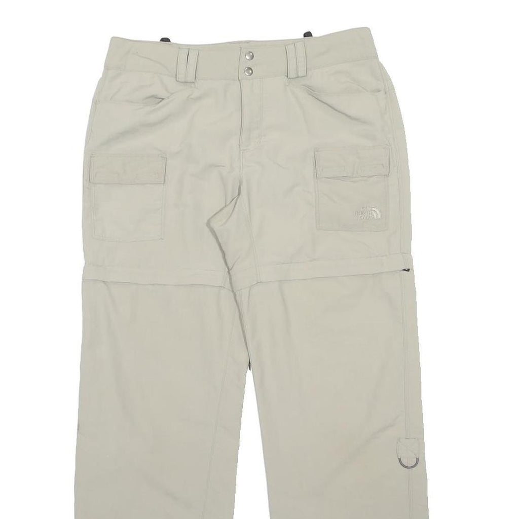 THE NORTH FACE Womens Beige Polyester Blend Regular Straight Trousers W30 L28