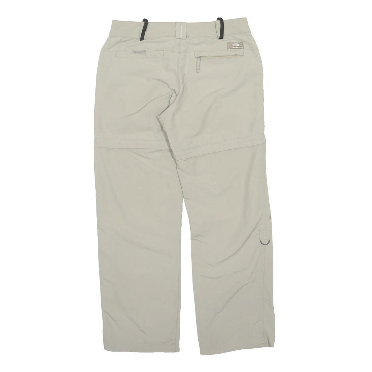 THE NORTH FACE Womens Beige Polyester Blend Regular Straight Trousers W30 L28
