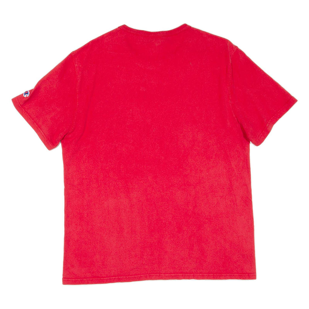 CHAMPION Mens T-Shirt Red M