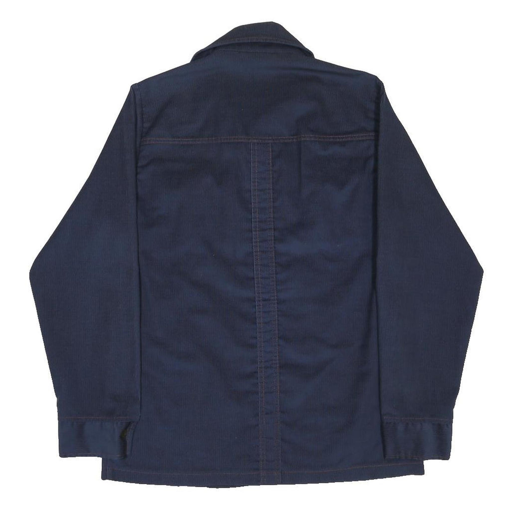 LEVI'S Panatela Mens Blue Plain Shirt L Button Detail Cotton Blend Casual