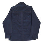 LEVI'S Panatela Mens Blue Plain Shirt L Button Detail Cotton Blend Casual