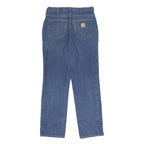 CARHARTT Mens Jeans Blue Relaxed Straight Denim Medium Wash W30 L32 Workwear