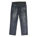 BJCO Mens Blue Regular Jeans Denim Medium W36 L30 Stylish Casual Wear