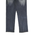 BJCO Mens Blue Regular Jeans Denim Medium W36 L30 Stylish Casual Wear