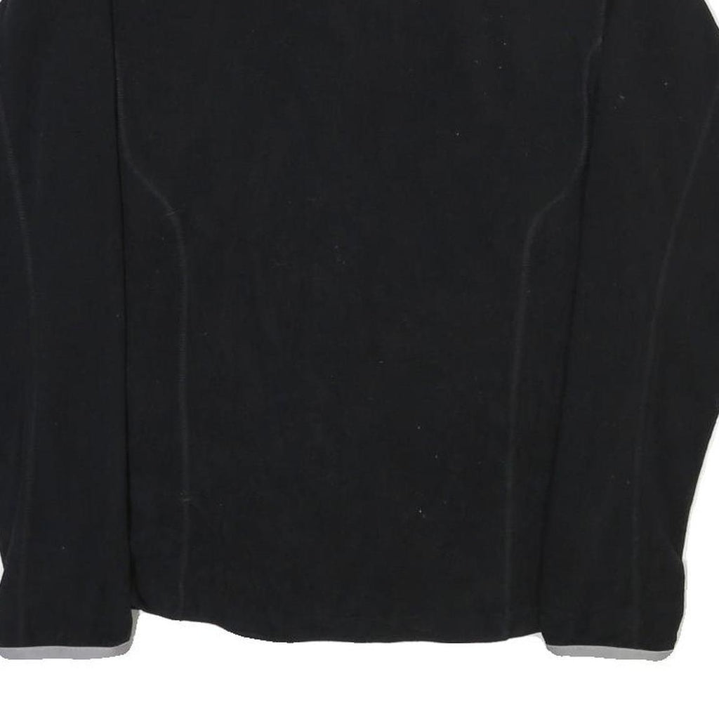 ADIDAS Mens Black & Grey Zip Jacket L Polyester Blend Sports Casual