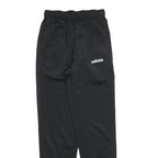 ADIDAS Mens Joggers Black S W26 L30 Regular Slim Comfort Polyester Sweatpants