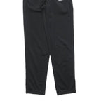 ADIDAS Mens Joggers Black S W26 L30 Regular Slim Comfort Polyester Sweatpants