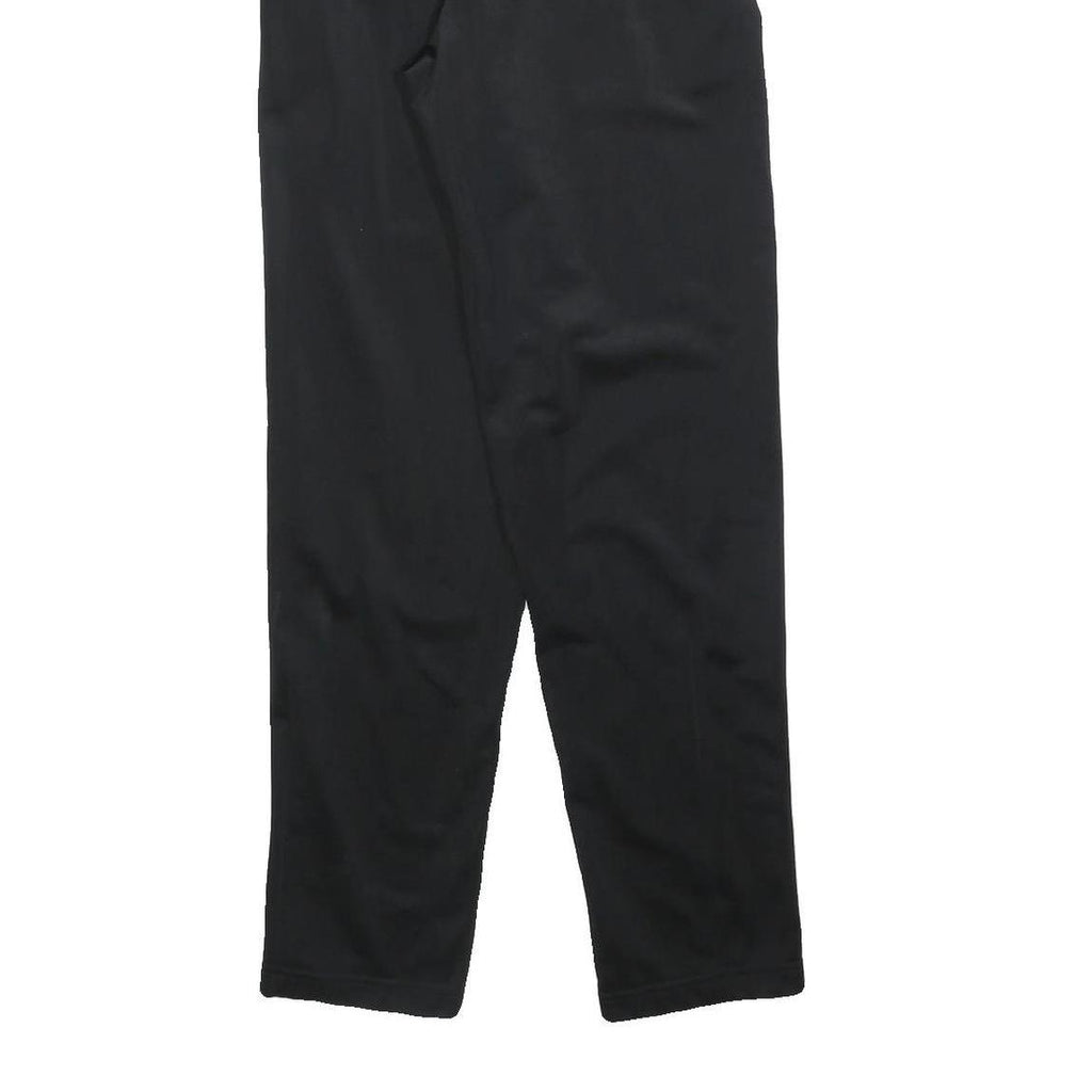 ADIDAS Mens Joggers Black S W26 L30 Regular Slim Comfort Polyester Sweatpants