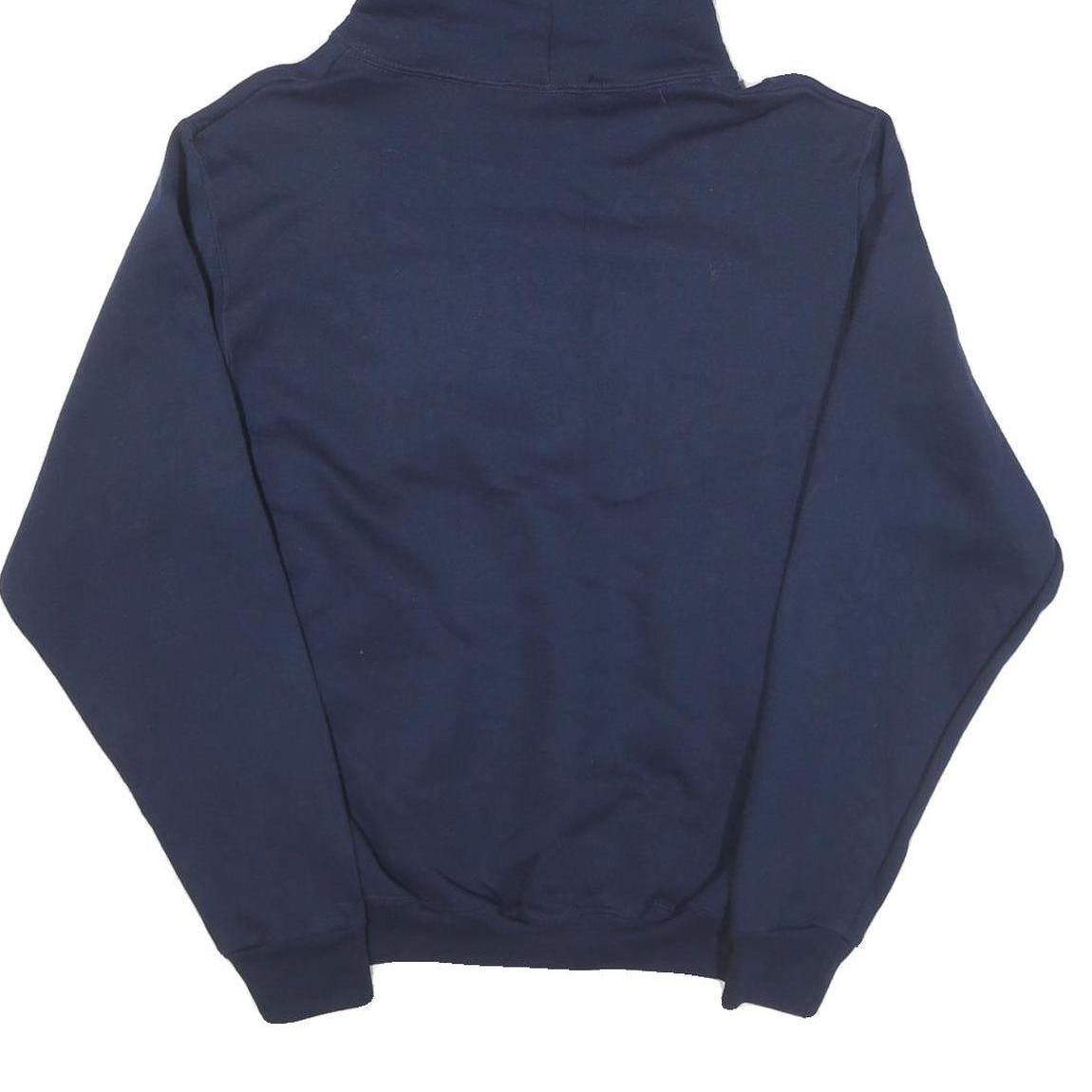 Mens Navy Blue UCD Cotton Blend Pullover Hoodie S Casual Sweatshirt
