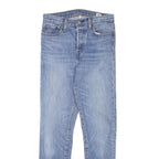 LEVI'S Womens Slim Blue Denim Light Jeans W26 L27 Button Cotton Blend