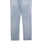 LEVI'S Mens Slim Blue Denim Light W34 L34 Jeans Zip Closure Comfort Style