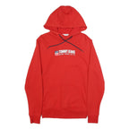 TOMMY JEANS Mens Red Hoodie S Tommy Jeans New York City Graphic Pullover