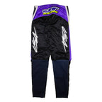 UT RACING Mens Trousers Black Regular Tapered Nylon W32 L31