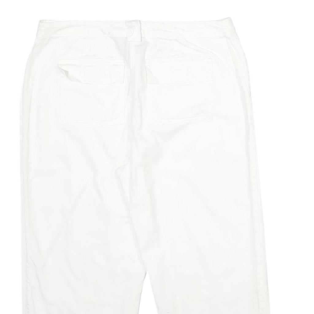 STYLE & CO Womens Shorts White Casual Cotton UK 10 W30 Summer Comfort