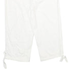 STYLE & CO Womens Shorts White Casual Cotton UK 10 W30 Summer Comfort