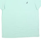 NAUTICA Mens Light Blue Classic T-Shirt L Short Sleeve Crew Neck Casual Summer