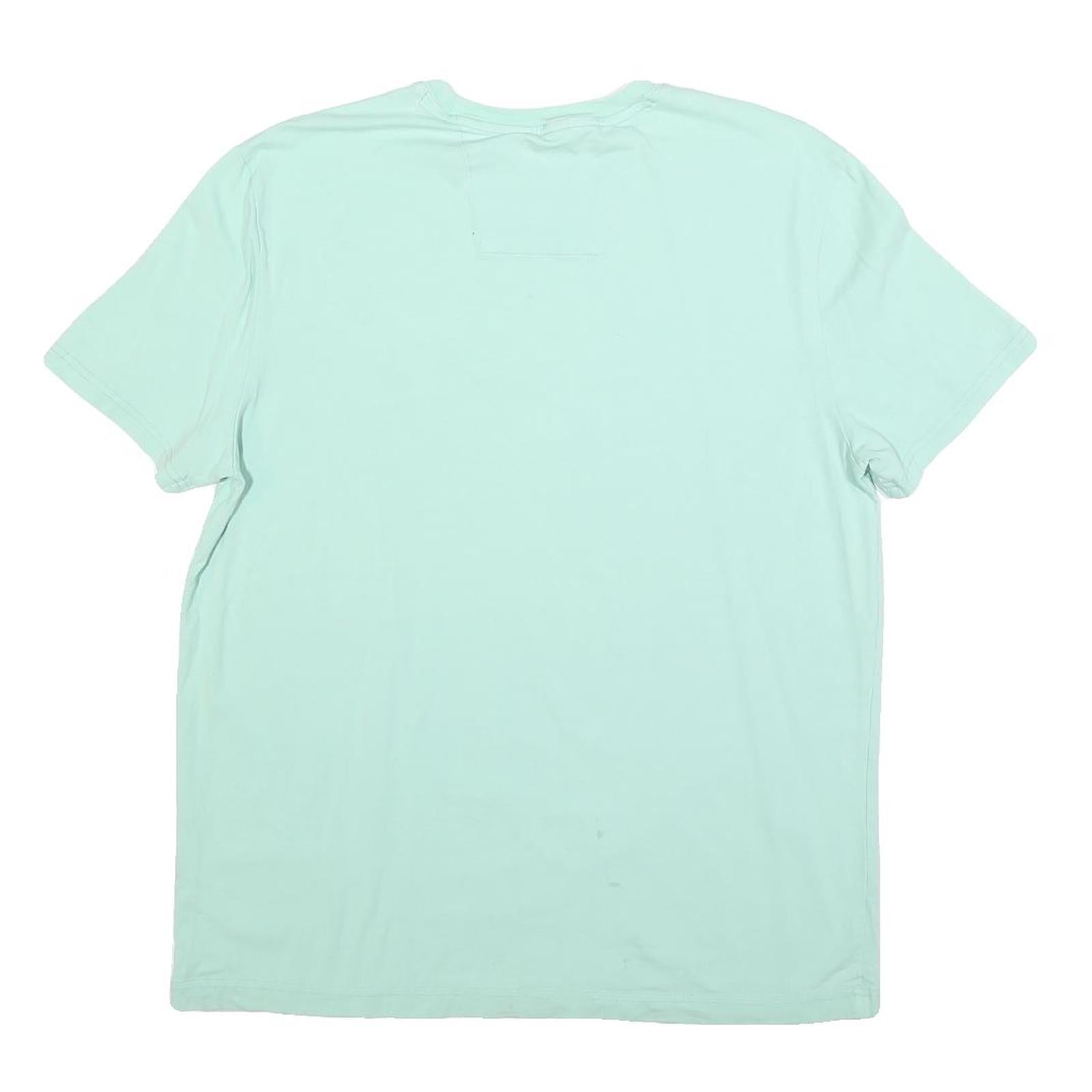 NAUTICA Mens Light Blue Classic T-Shirt L Short Sleeve Crew Neck Casual Summer
