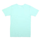 WELLA Womens Mint Green Graphic T-Shirt M Short Sleeve Crew Neck Cotton Blend