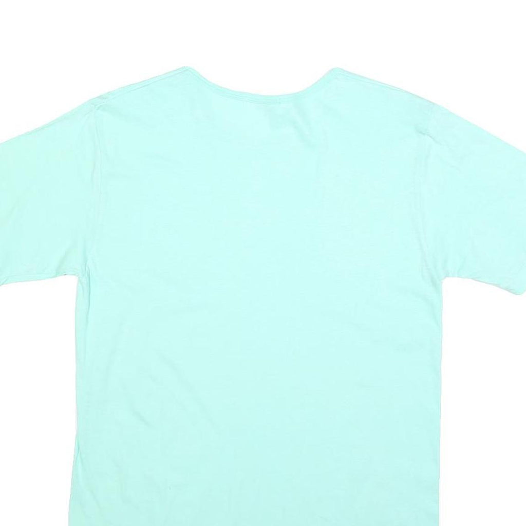 WELLA Womens Mint Green Graphic T-Shirt M Short Sleeve Crew Neck Cotton Blend